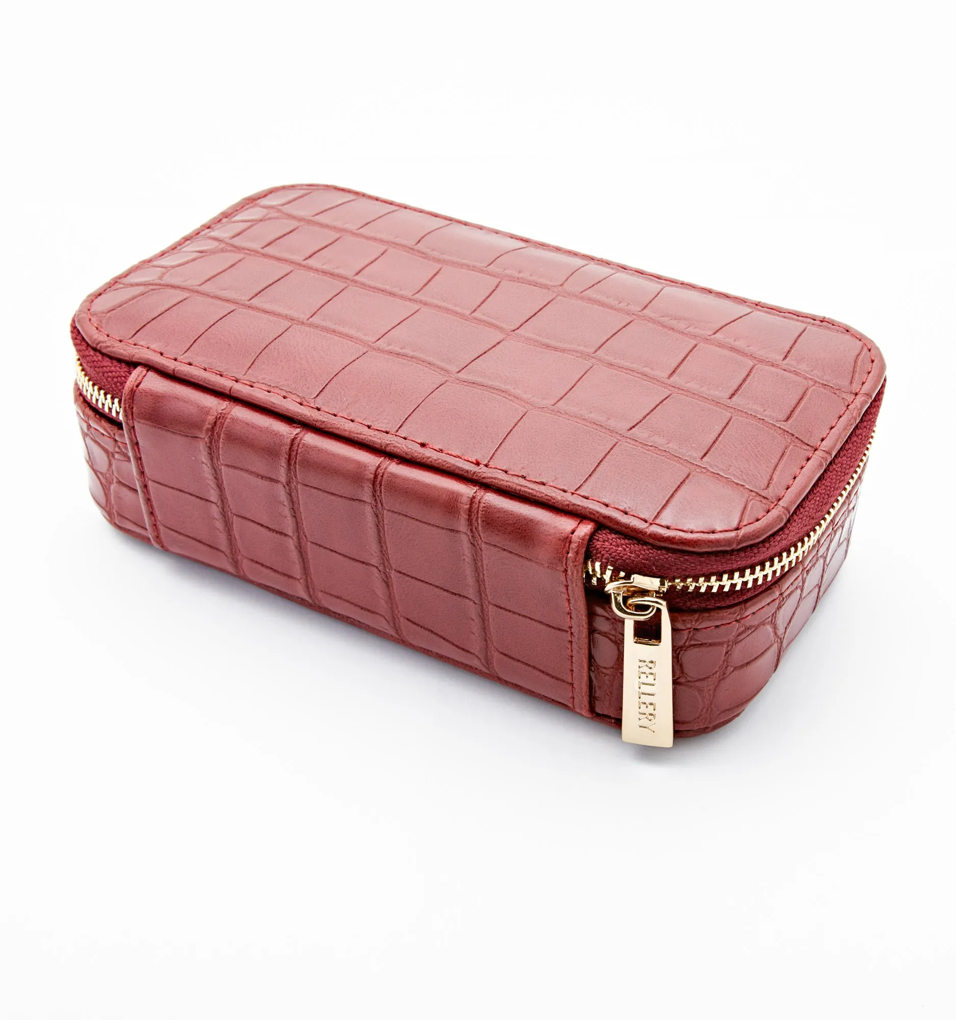 On The Go Jewelry Case Rouge Red
