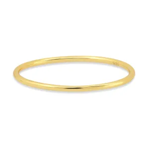 ONE LINE RING, GOLD