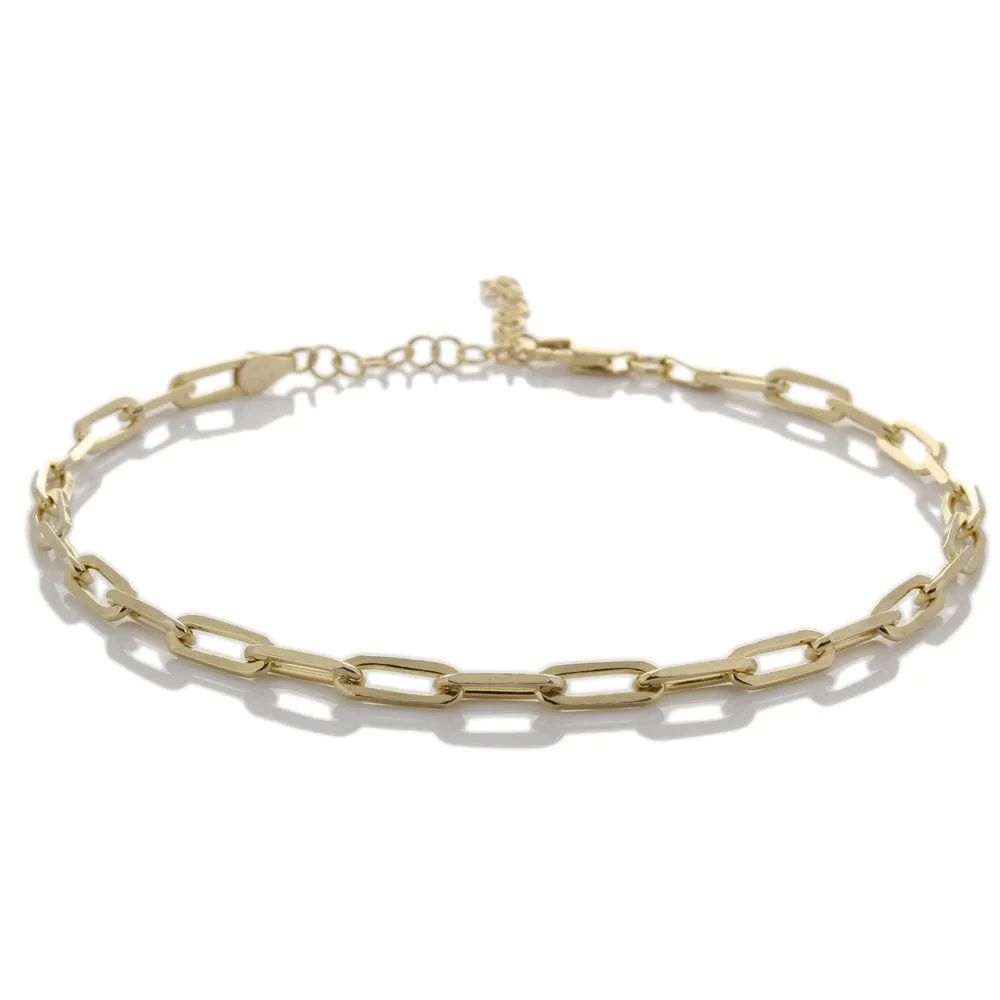 PAPERCLIP ANKLET