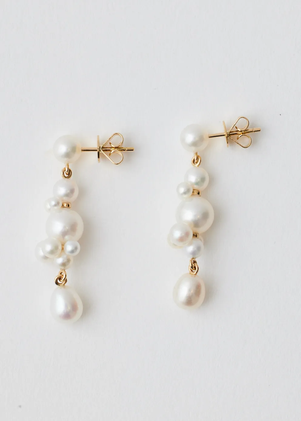 Petite Perle Splash Earrings