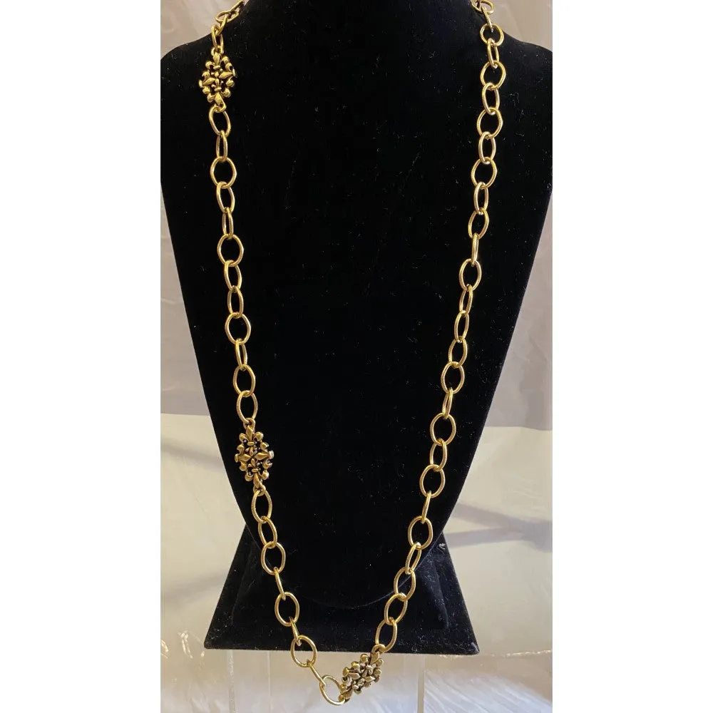 Quadruple Fleur-de-lis Necklace
