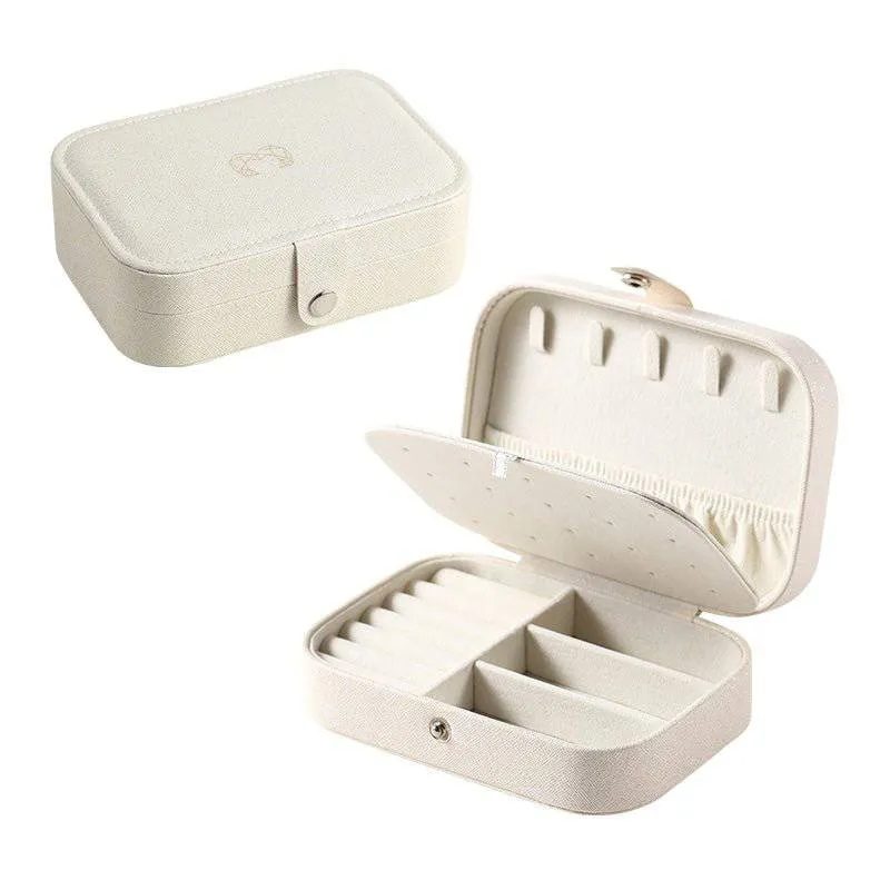 "Le Petit" Jewelry Box ~ Rose/White