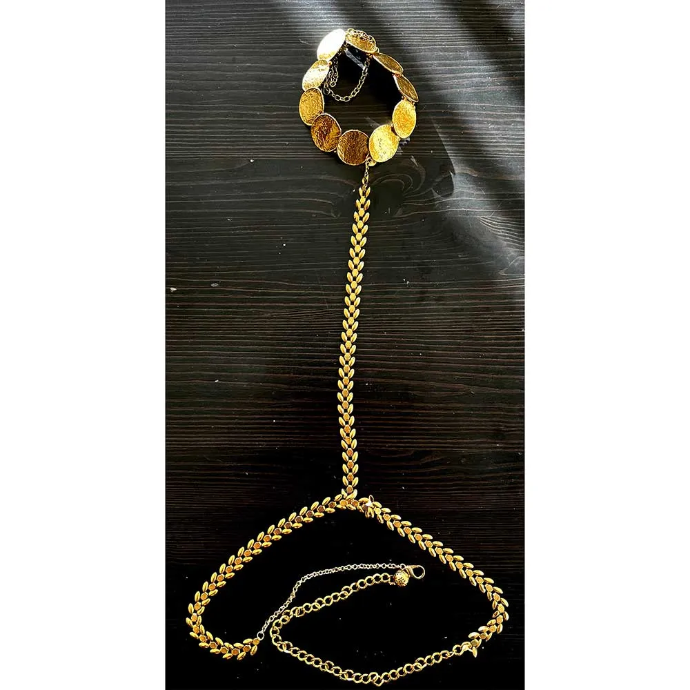 RAISHAA Beaten antique Body ornament
