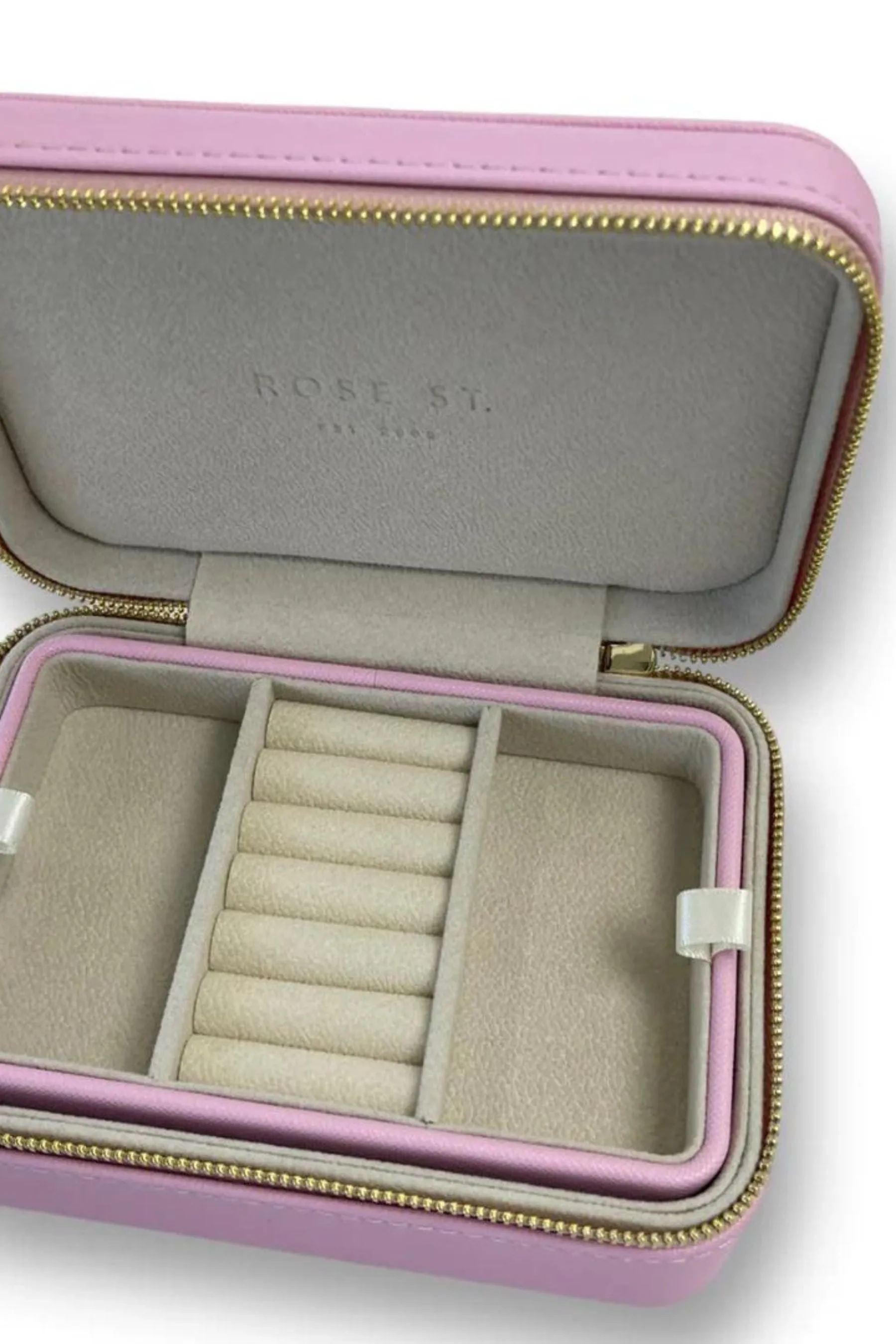 Rectangle Jewellery Case | Pink
