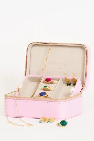 Rectangle Jewellery Case | Pink