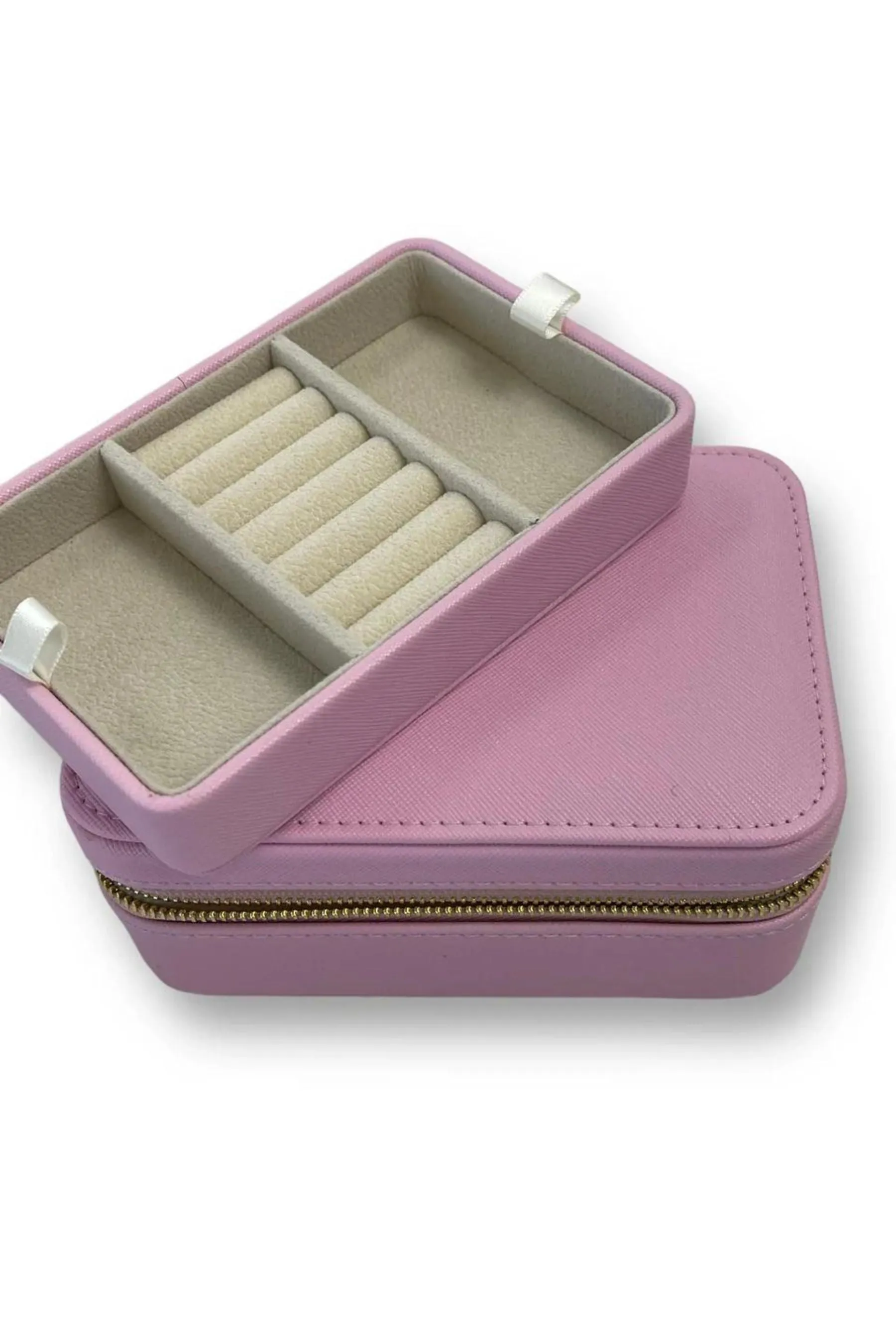 Rectangle Jewellery Case | Pink