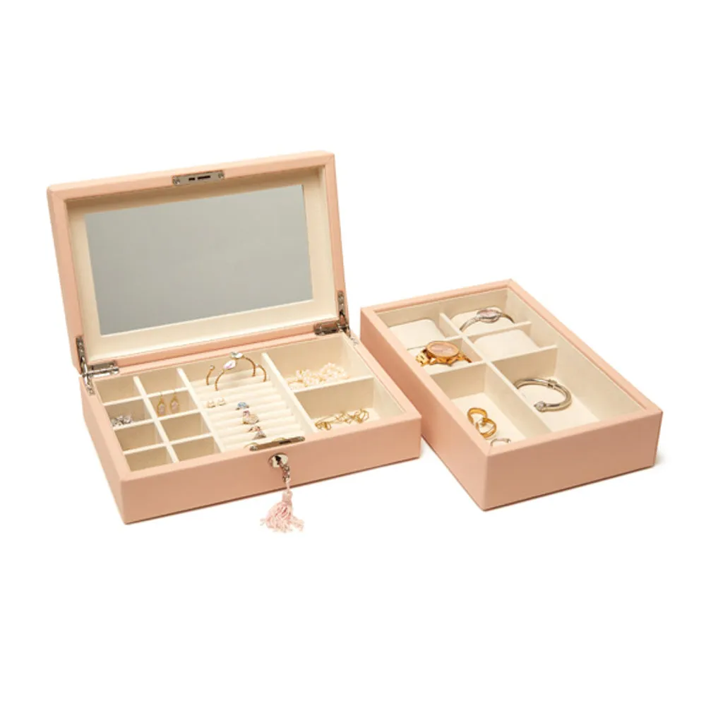 Riley Stackable Jewelry Box - Set of 2