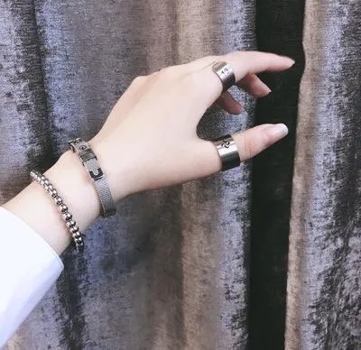 Silver Plated Metal Chains Bracelets