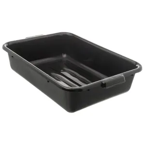 Thunder Group PLBT005B 5" Black Bus Box with Reinforced Handle