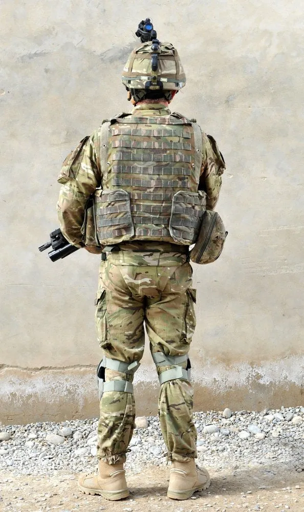 Unissued British MTP Mk. IV Osprey Plate Armor Carrier w/Pouches