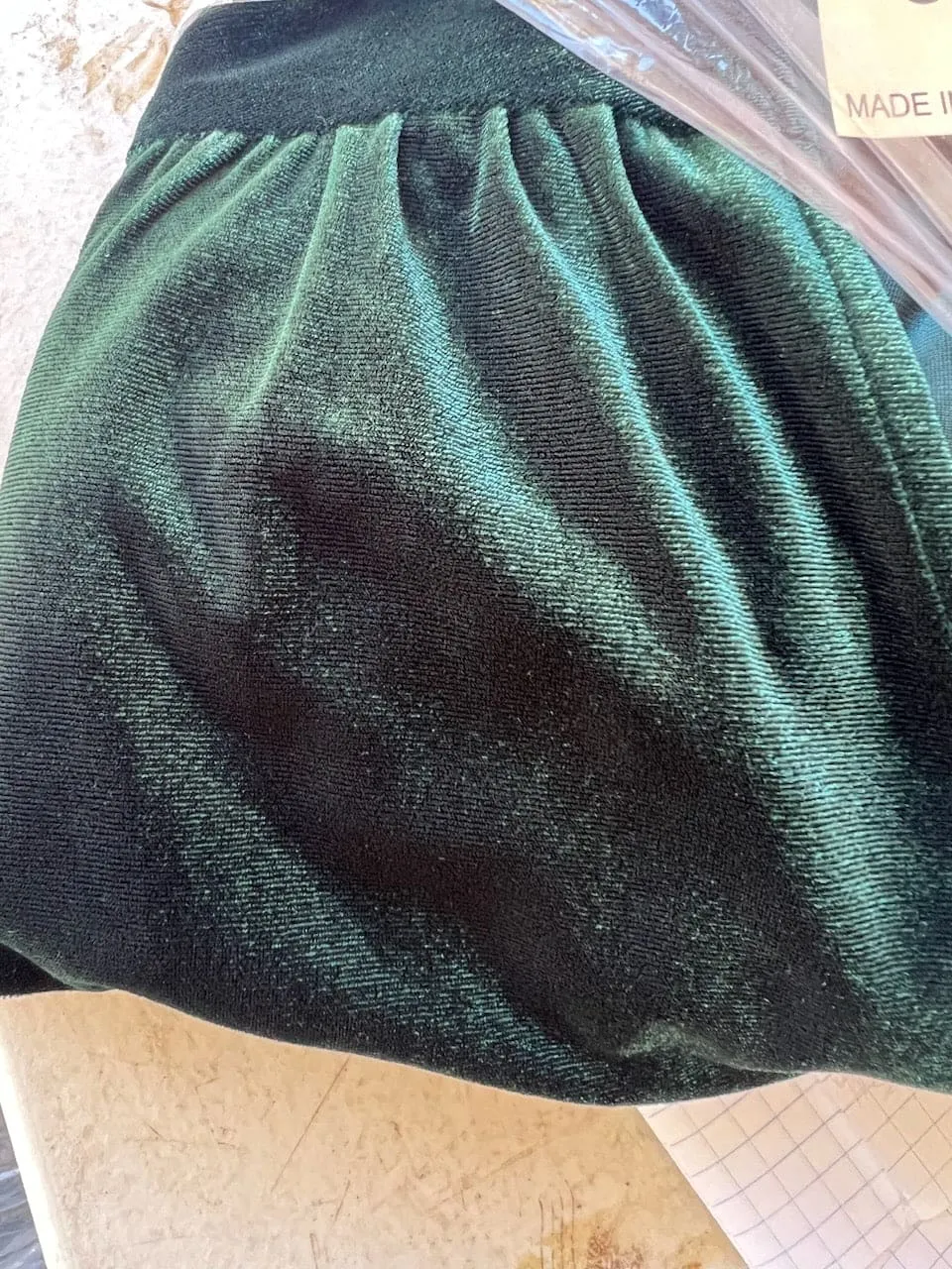 Velvet Wrap Dress