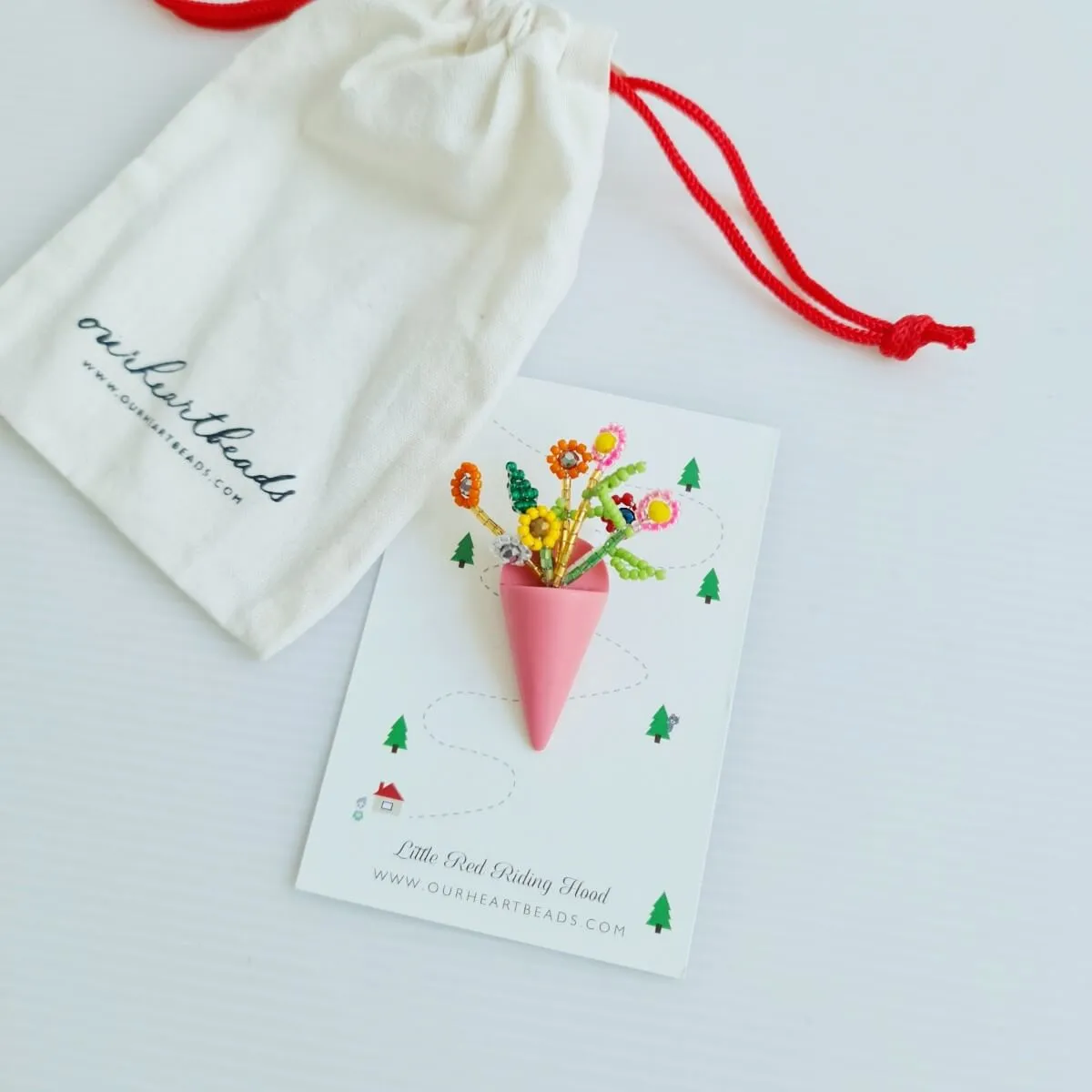 Wildflower Bouquet Brooch